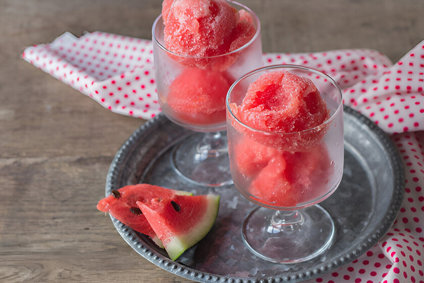Sorbet semangka, resep masakan mudah, sederhana dan enak