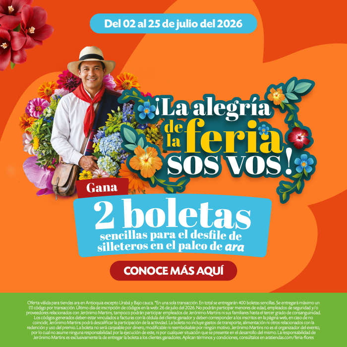 ACTIVIDAD FERIA DE LAS FLORES 2026