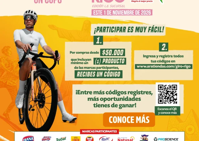 TÉRMINOS Y CONDICIONES PARA LA PARTICIPACIÓN EN LA ACTIVIDAD “GIRO DE RIGO”